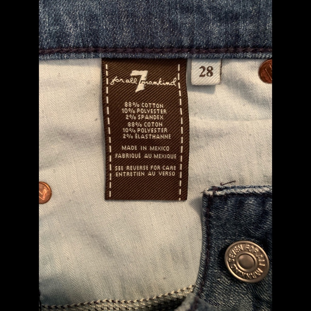 7 For All ManKind Jeans Bootcut - Picture 3 of 8